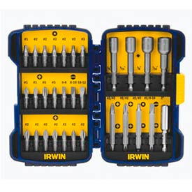 Irwin Industrial Tools IWAF1230 30 Pc. Screwdriver Bit Set-Fastener Drive Tool Set image.