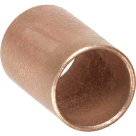 Isostatic Industries 101413 Oilube® Powdered Metal Sleeve Bearing 101413, Bronze SAE 841, 3/4"ID X 1"OD X 2"L image.