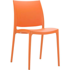 Siesta Maya Resin Dining Chair Orange