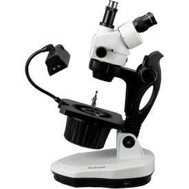 AmScope GM400TZ 3.5X-90X Advanced Jewel Gem Stereo Zoom Microscope