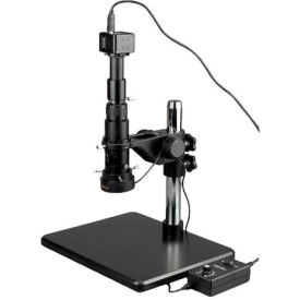 AmScope H800-5M 11X-80X Industrial Single Zoom Inspection Microscope with 5MP USB Digital Camera