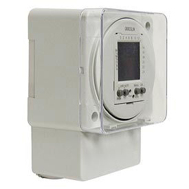 Intermatic FM1D20A-120 Electronic 24-Hour/7-Day Timer Module, Surface/DIN Rail Mount, 120V, 50/60Hz