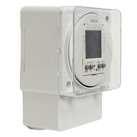 Intermatic FM1D20A-24 Electronic 24-Hour/7-Day Timer Module, Surface/DIN Rail Mount, 24V, 50/60Hz