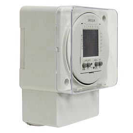 Intermatic FM1D20A-240 Electronic 24-Hour/7-Day Timer Module, Surface/DIN Rail Mount, 240V, 50/60Hz