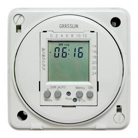 Intermatic FM1D20E-120 Electronic 24-Hour/7-Day Timer Module, Flush Mount, 15A, 120V, 50/60Hz Intermatic FM1D20E-120 Electronic 24-Hour/7-Day Timer Module, Flush Mount, 15A, 120V, 50/60Hz