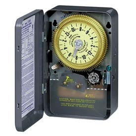 Intermatic T1975 NEMA 1 - 24 Hour Dial Time Switch W/Skipper, 125V, SPDT Intermatic T1975 NEMA 1 - 24 Hour Dial Time Switch W/Skipper, 125V, SPDT