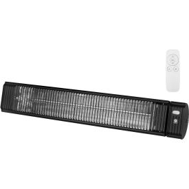 Inforesight Consumer Products CF30240B Aura CF30240B Carbon Series Infrared Heater - 3.0KW 240V With Remote Control - Black image.