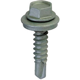 Itw Brands 21418 ITW Teks Roofing Screw - #12 x 1" - Hex Washer Head - Drill Point - 21418, Package of 300 image.