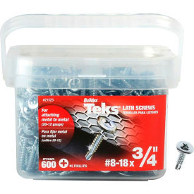 ITW Teks Lath Drill Point Screw - #8-18 x 3/4 ITW Teks Lath Drill Point Screw - #8-18 x 3/4