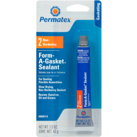 Permatex Form-A-Gasket #2 Sealant, 1.5 oz. - 80015 Permatex Form-A-Gasket #2 Sealant, 1.5 oz. - 80015