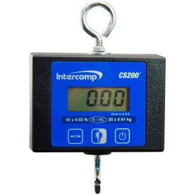 Intercomp 100774 Intercomp 100774 CS200™ Light-Duty Hanging Scale, 50 lb x .02 lb image.
