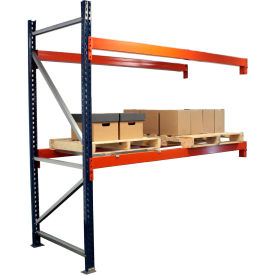 Interlake Mecalux Teardrop Bolted Pallet Rack Add-On 96"W x 48"D x 120"H