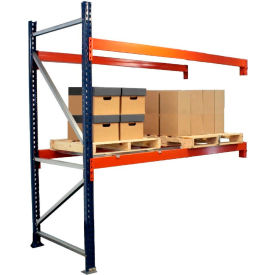 Interlake Mecalux Teardrop Pallet Rack Add-On 144"W x 42"D x 120"H 7110 lbs Shelf Capacity 