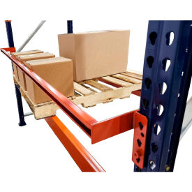 Interlake Mecalux - Pallet Rack Teardrop Backstop - 120" Length - 0" Offset 