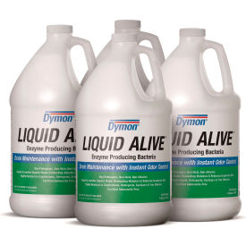 Dymon® Liquid Alive® Drain Maintenance with Instant Odor Control Gallon 4 Bt - 23301