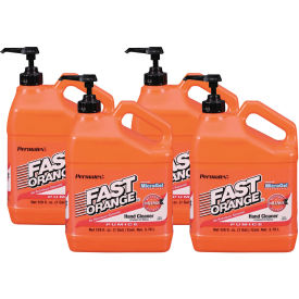 FAST ORANGE® Pumice Hand Cleaner Citrus Scent 1 Gallon Dispenser 4/Case