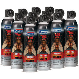 Dymon® The End Dry Fog Flying Insect Killer 20 oz. Aerosol Fogger 12 Cans - ITW45120