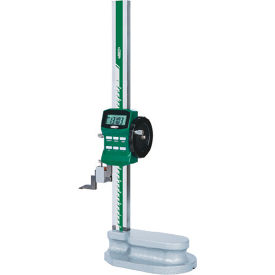 Insize Usa 1156-300 Insize Stainless Steel Electronic Height Gages w/ Driving Wheel, 0-12"/0-300mm Range image.