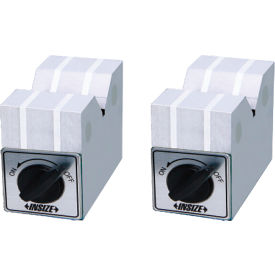 Insize Usa 6891-1 Insize Magnetic V-Block Set, 2-13/16"L x 1-5/8"W x 2"H, Pair image.