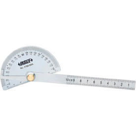 Insize Usa 4780-85A Insize Stainless Steel Economic Type Protractor, 0-180° image.