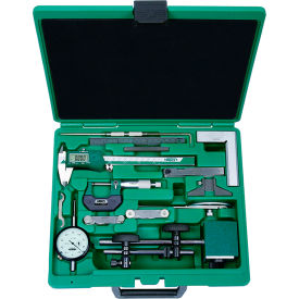 Insize Usa 5013-E Insize Measuring Tool Set, 13 Piece image.