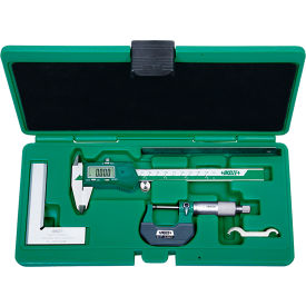Insize Usa 5042-E Insize Measuring Tool Set, 4 Piece image.