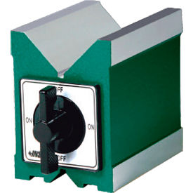 Insize Usa 6801-1203 Insize Magnetic V-Block, 3-13/16"L x 2-13/16"W x 3-11/16"H image.