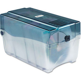 Innovera 39502 CD/DVD Storage Case, Clear Case, 75 White Sleeves image.