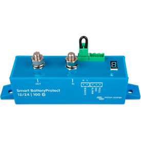 INVERTERS R US CORP BPR110022000 Victron Energy Smart BatteryProtect 12/24V-100A Bluetooth Enabled, Blue, Aluminum image.