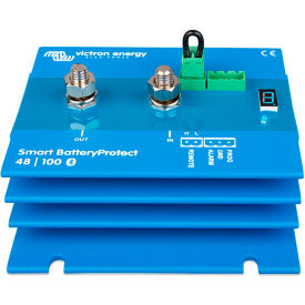 INVERTERS R US CORP BPR110048000 Victron Energy Smart BatteryProtect 48V-100A Bluetooth Enabled, Blue, Aluminum image.
