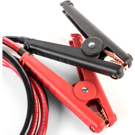 Spartan Power Heavy Duty Jumper Cables, 4 AWG, 15 ft, Black & Red