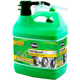 Itw Brands 10163 Slime Tire Sealant 1 Gallon Bottle Green image.
