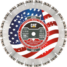 Caterpillar® 600 Pro Diamond Blade Hard Concrete/Block 14" Dia. 10mm Segment Height 