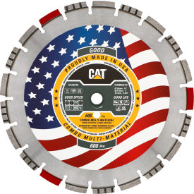 Caterpillar® 600 Pro Diamond Blade Multi Materials 14" Dia. 10mm Segment Height 