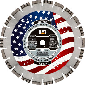 Caterpillar® 800 Expert Diamond Blade General Purpose 14" Dia. 12mm Segment Height 