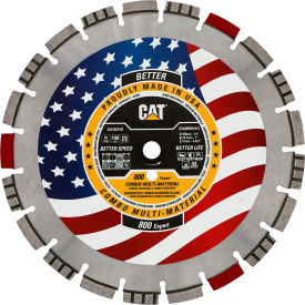 Caterpillar® 800 Expert Diamond Blade Multi Materials 14" Dia. 12mm Segment Height 
