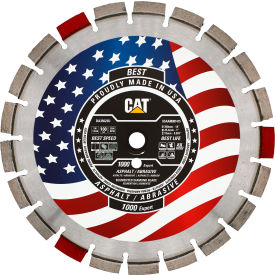 Caterpillar® 1000 Expert Diamond Blade Abrasive Materials 14" Dia. 15mm Segment Height 