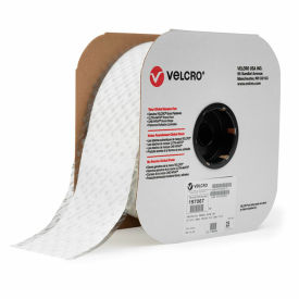 Industrial Webbing Corp. IWC197067 VELCRO® Brand White Hook With Acrylic Adhesive 4" x 75 image.