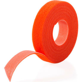 Industrial Webbing Corp. IWC174298-5 VELCRO® Brand One-Wrap® Hook & Loop Tape Fasteners Orange 2" x 15 image.