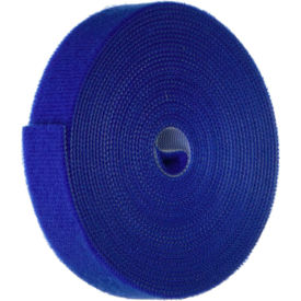 Industrial Webbing Corp. IWC174324 VELCRO® Brand One-Wrap® Hook & Loop Tape Fasteners Blue 1" x 75 image.