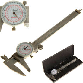 INTERNATIONAL PRECISION INSTRUMENTS CORP 100-156i iGAGING Dial Caliper w/ Dual Reading Scale, 6" image.