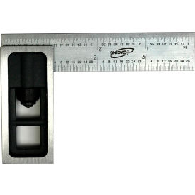 INTERNATIONAL PRECISION INSTRUMENTS CORP 34-244-S iGAGING High Precision Double Square w/ 4" Steel Blade, Black image.