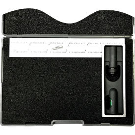 INTERNATIONAL PRECISION INSTRUMENTS CORP 34-266-S iGAGING High Precision Double Square w/ 6" Steel Blade, Black image.