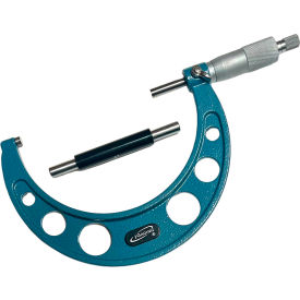 Micrometers, Ratchet with Blue C Frame, 3 - 4" Range view 2