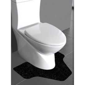 Sanastar Inc C-20001-BL Box Wizkid Antimicrobial Commode Toilet Mats, Black 12/Pack - C-20001-BL Box image.