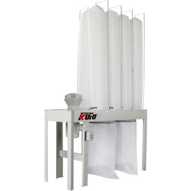 Air Foxx UFO-104H1 Kufo Seco 10HP 3 Phase Vertical Bag Dust Collector - UFO-104H1 image.