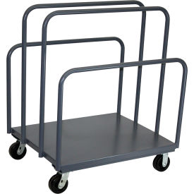 Jamco Steel Upright Panel Mover 36"L x 24"W x 45"H 2000 lb. Capacity Gray 