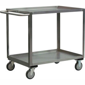 Jamco Products, Inc. XB348S500QQ Jamco Steel Cart w/2 Shelves & 5" Casters, 1200 lb. Capacity, 54"L x 31"W x 35"H image.