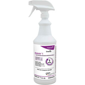 Johnson Diversey Consumer Brands 100850916 Diversey™ Oxivir® Hydrogen Peroxide Disinfectant Cleaner, 32 oz., 12 Bottles - 100850916 image.
