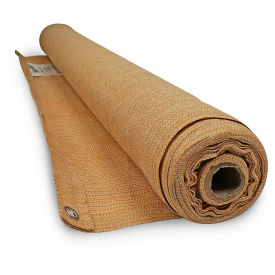 Privacy Netting W/Reinforced Grommets, 4' x 50', Beige view 2